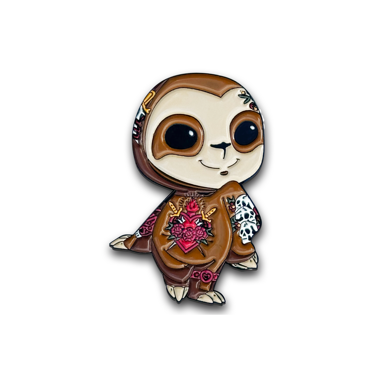 Sandy the Sloth Enamel Pin