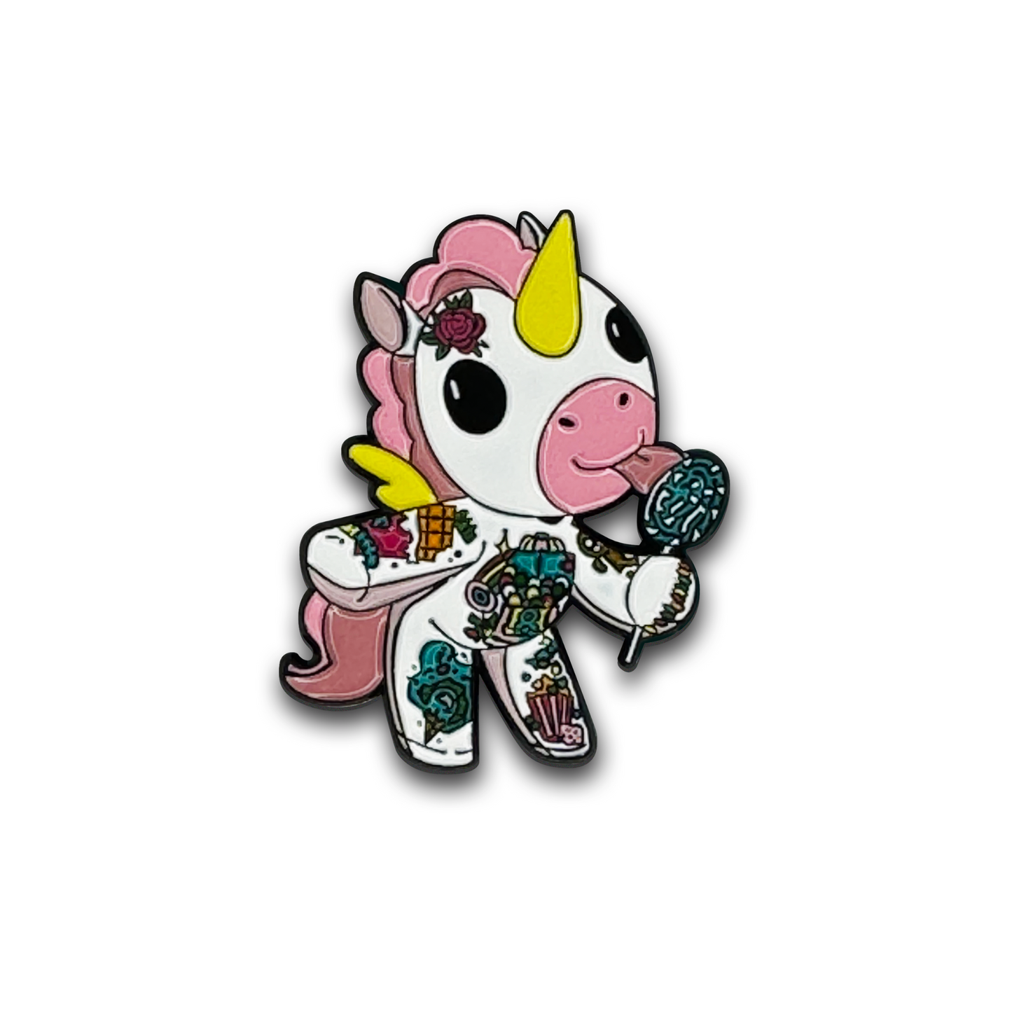 Candy the Unicorn Enamel Pin
