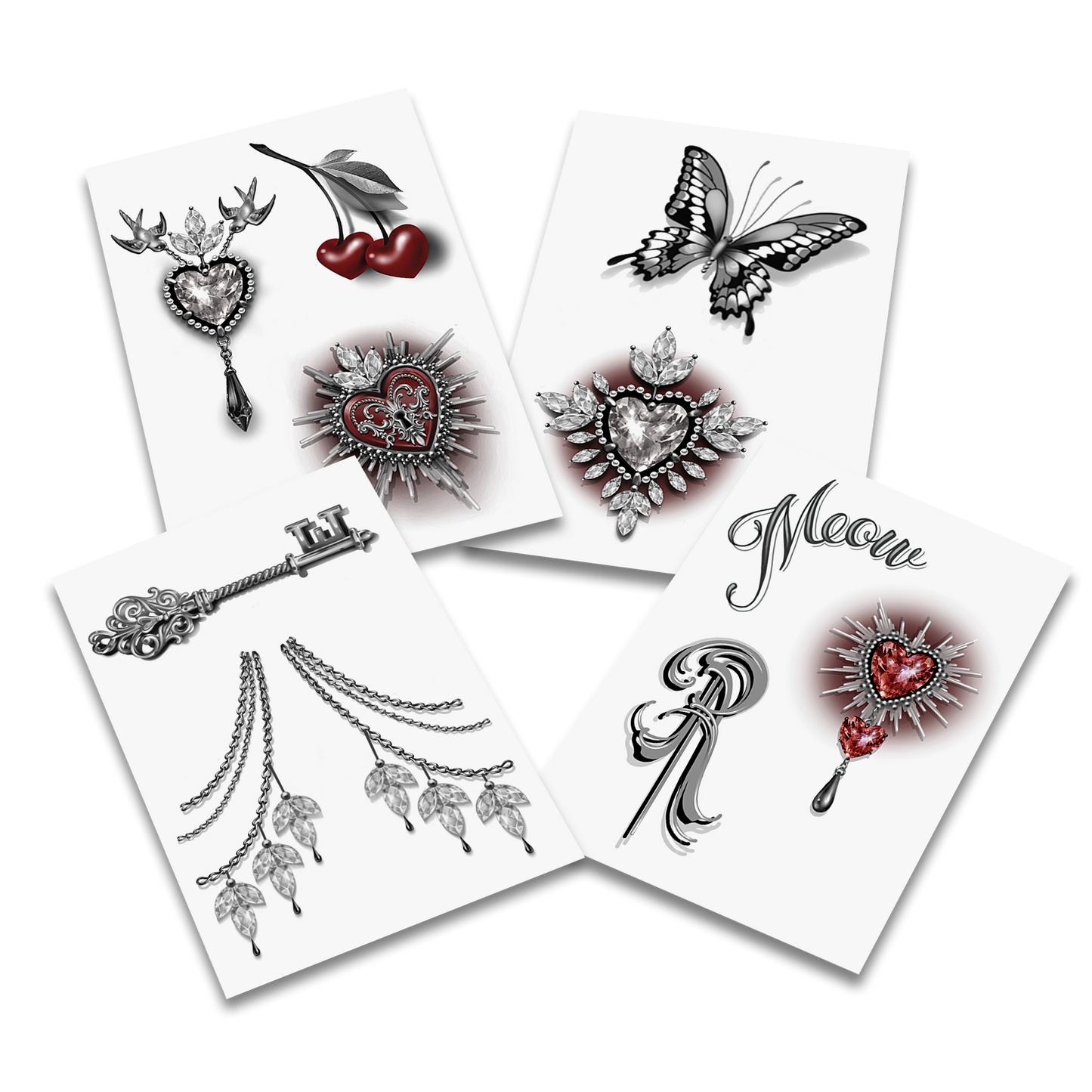 Ryan Ashley Omnia Temporary Tattoos