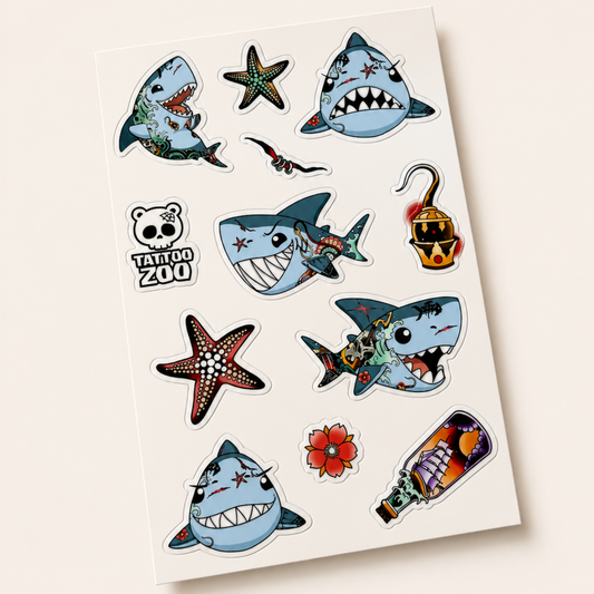 FREE Randy the Shark Sticker Sheet (100% off)