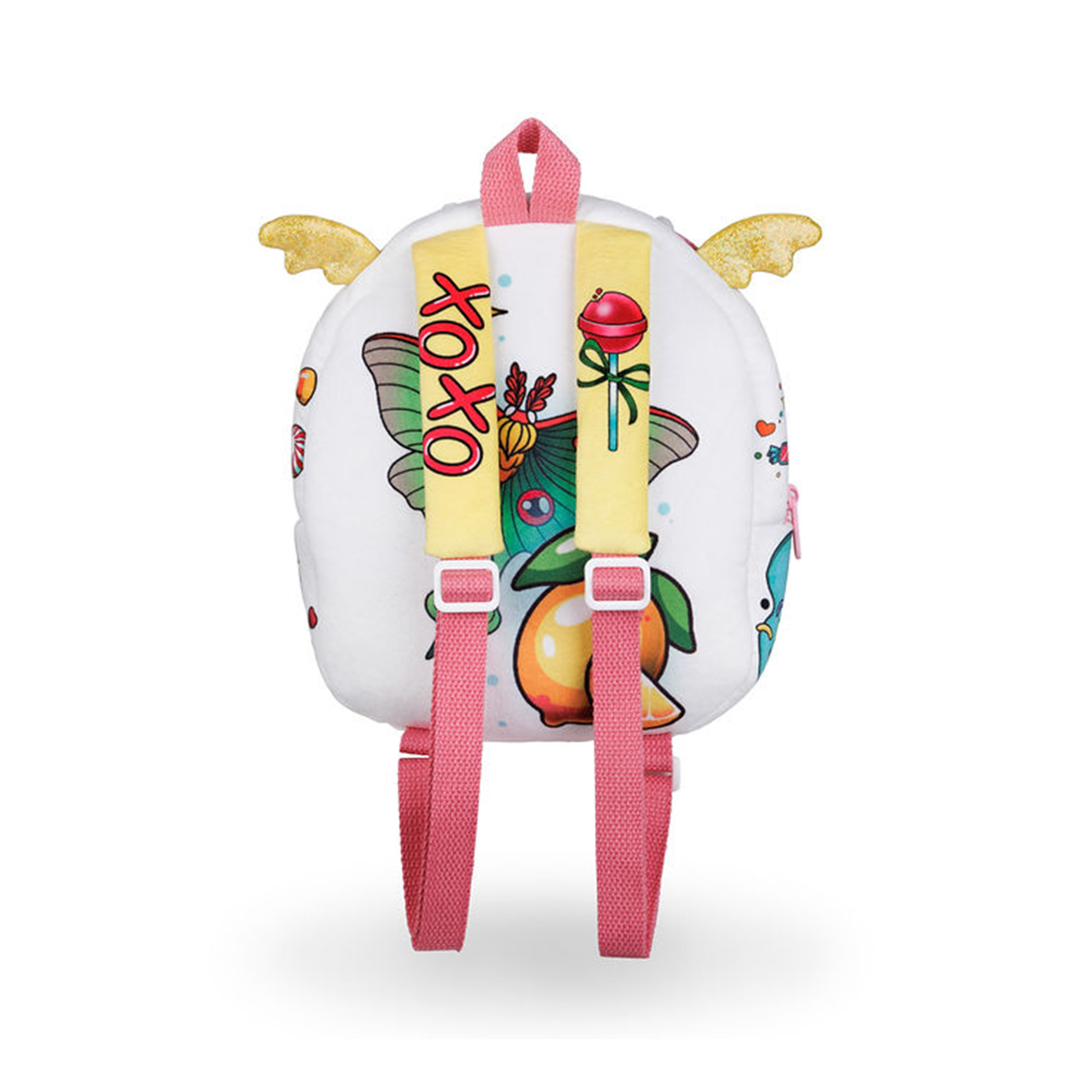 circle unicorn mini backpack Kids Rolling w Purple PlushToy, Unicorn Gifts This unicorns horn Unicorn Mini Backpack 5Banglesandabow