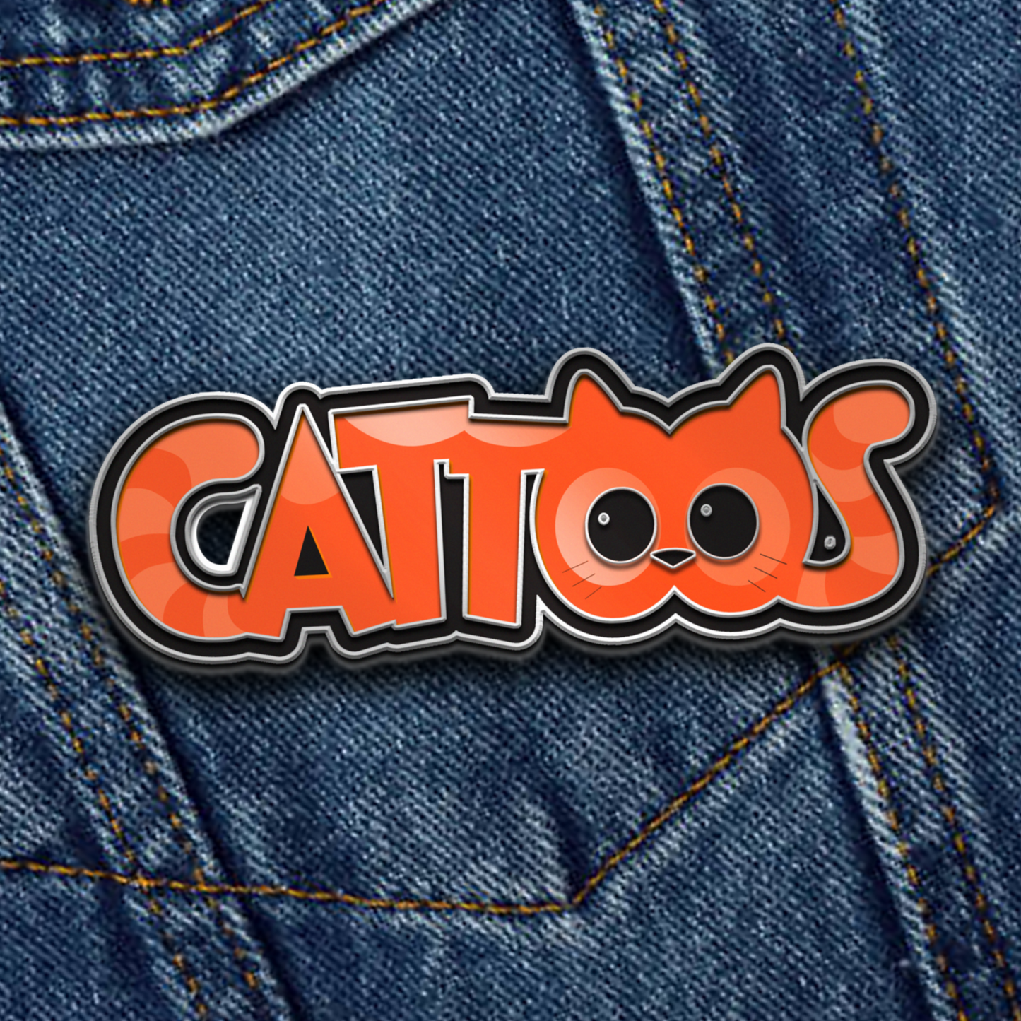 Cattoos Enamel Pin