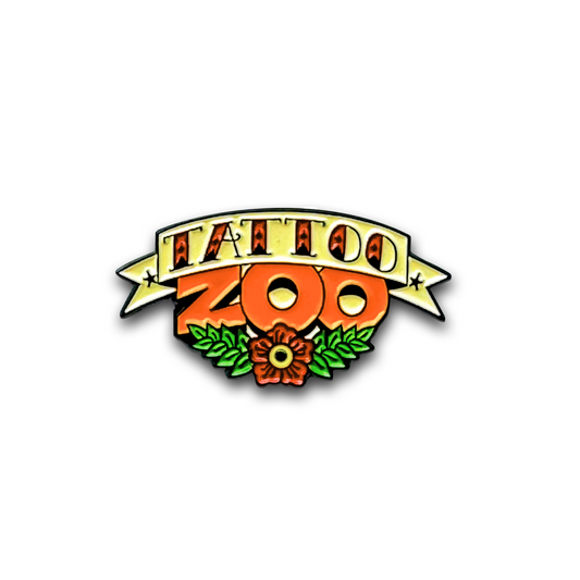 Tattoo Zoo Logo 1 Enamel Pin