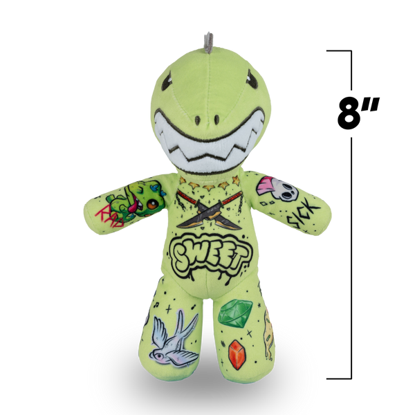 Thrash the Dino 8-inch Sprout Plushie – Tattoo Zoo