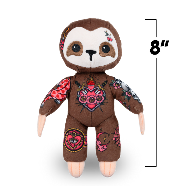 Sandy the Sloth 8-inch Sprout Plushie – Tattoo Zoo