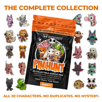 Full Collection: All 20 Acrylic Pins