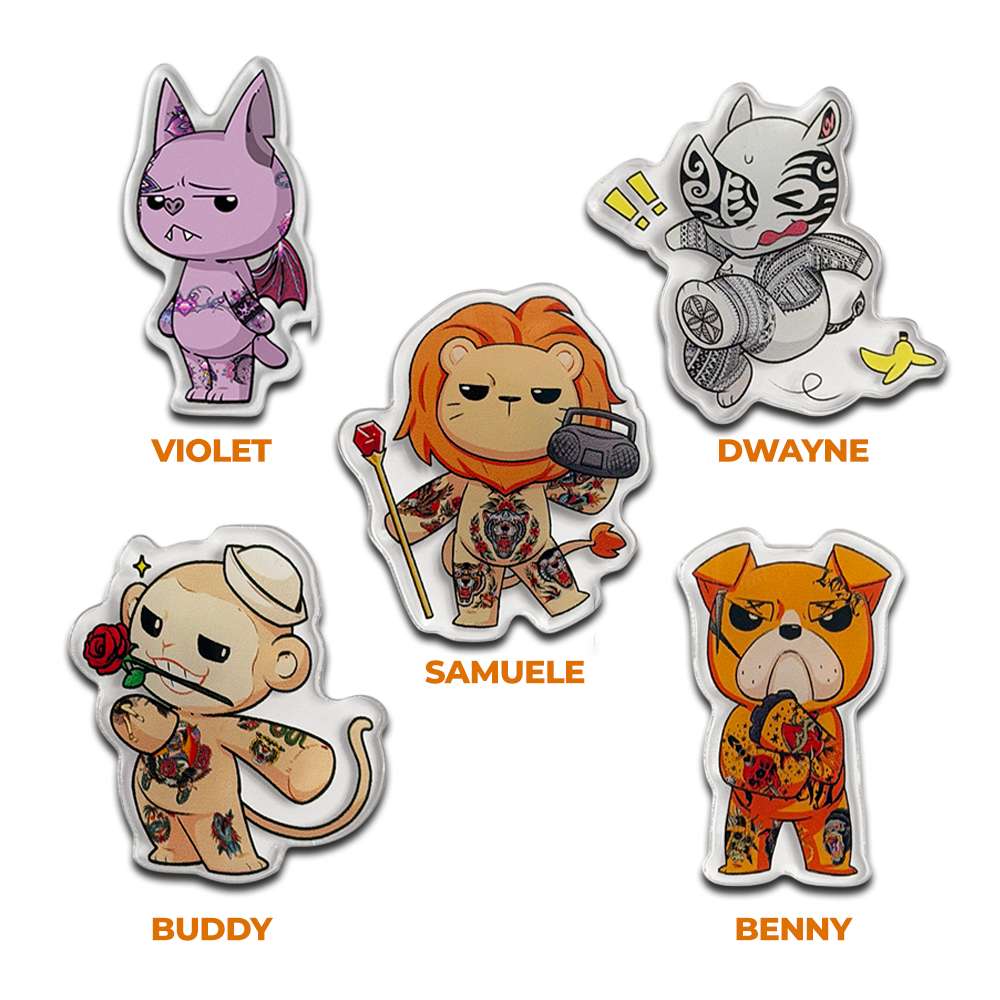 Acrylic Pin Mystery Pack