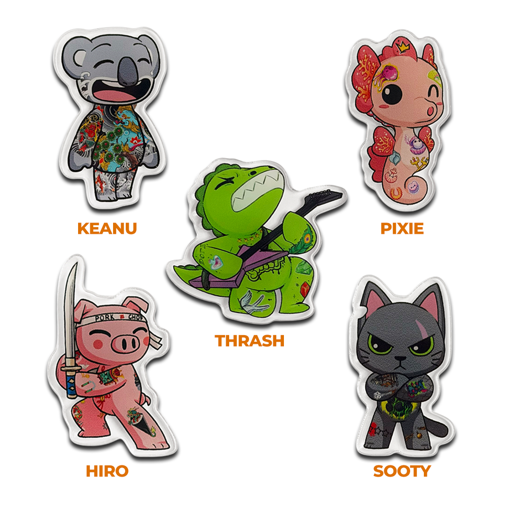 Acrylic Pin Mystery Pack