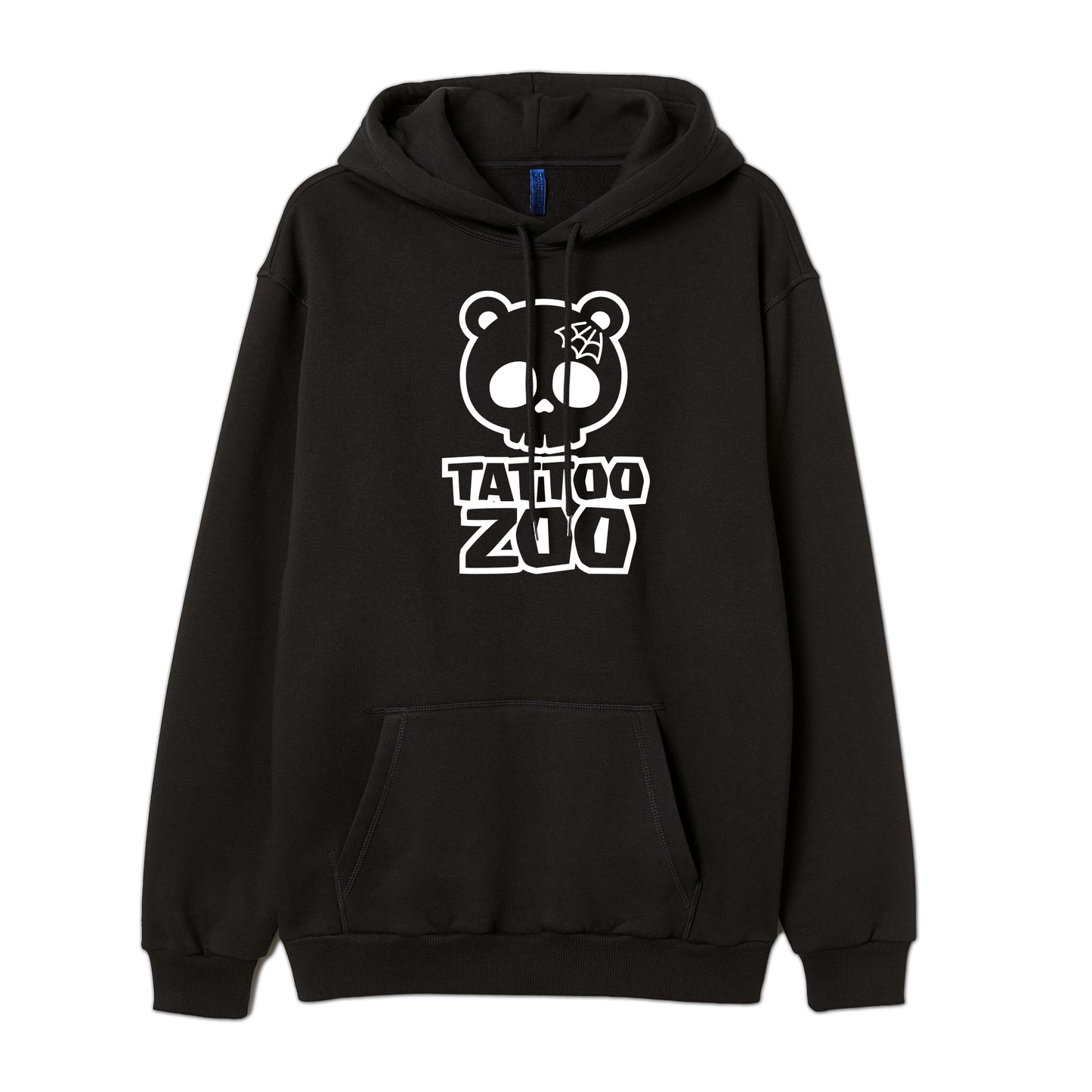 Skull Logo Hoodie- Black