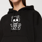 Skull Logo Hoodie- Black