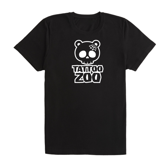 Skull Logo T-shirt- Black