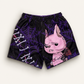 Violet's Web- Violet Mesh Shorts